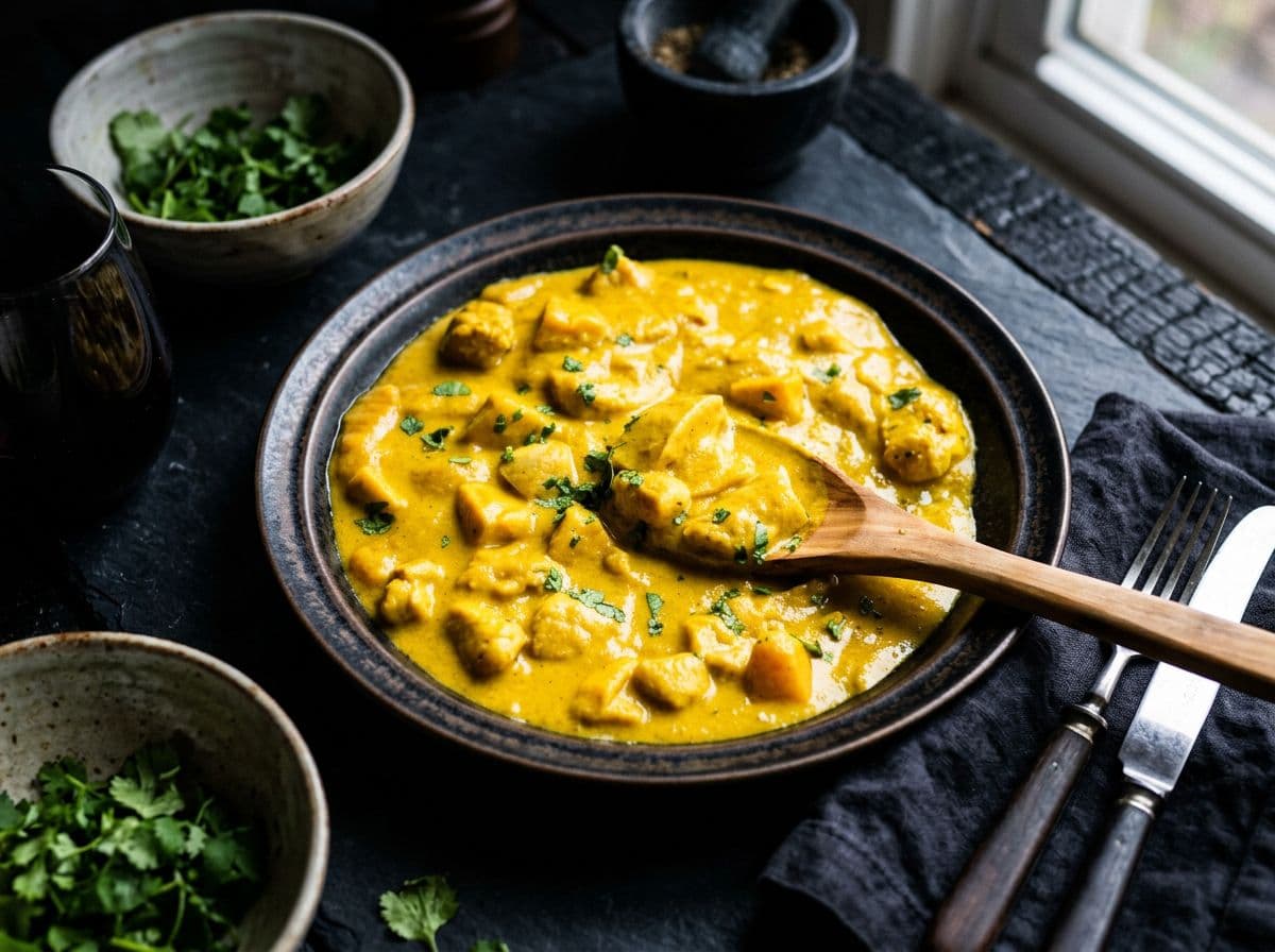Mango-Hähnchen-Curry