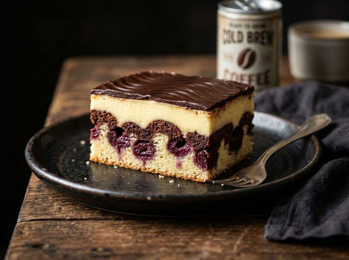 Donauwelle mit Pudding ohne Buttercreme