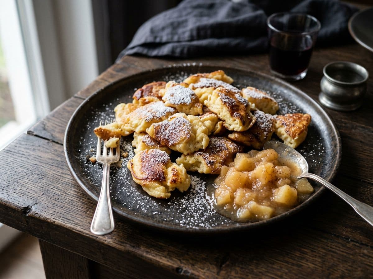 Kaiserschmarrn mit Apfelmus