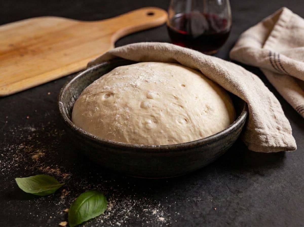 Pizzateig über Nacht